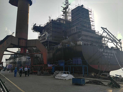 北京中科博汇助力镇江船厂400K变频电源设备-2